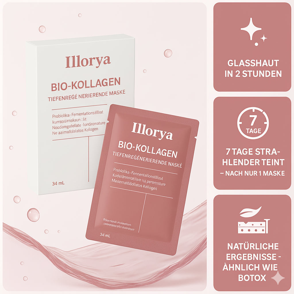 ILLORYA Bio-Kollagen Maske