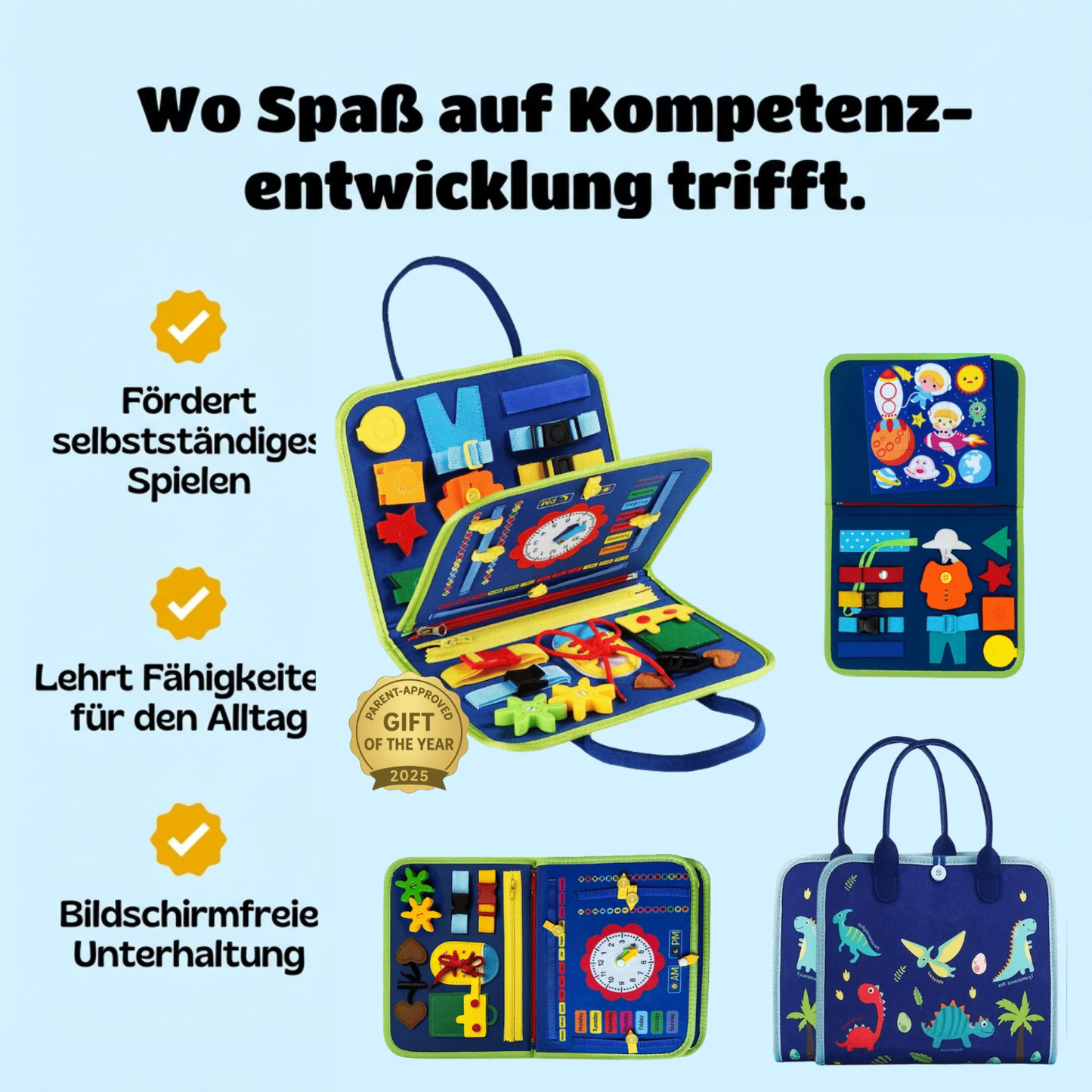 Illorya Montessori Beschäftigungsbuch