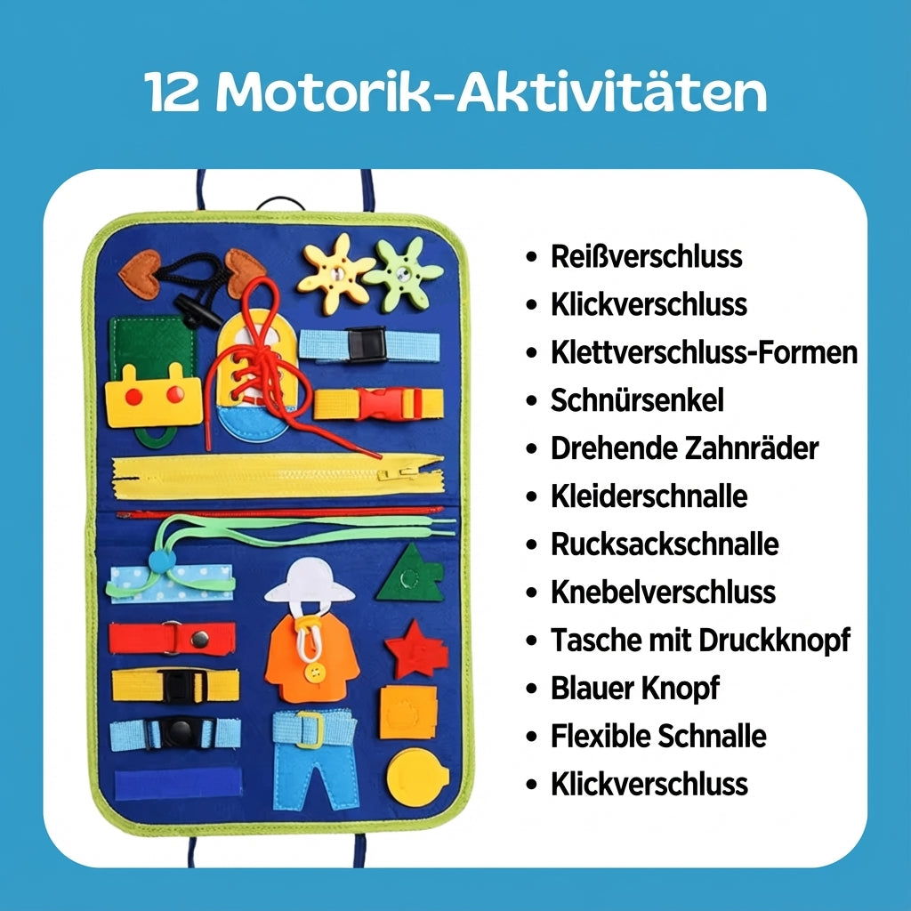 Illorya Montessori Beschäftigungsbuch